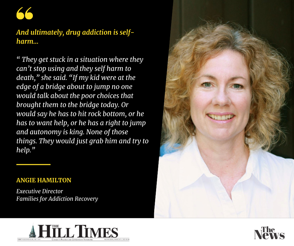FAR Executive Director, Angie Hamilton, quoted in Hill Times