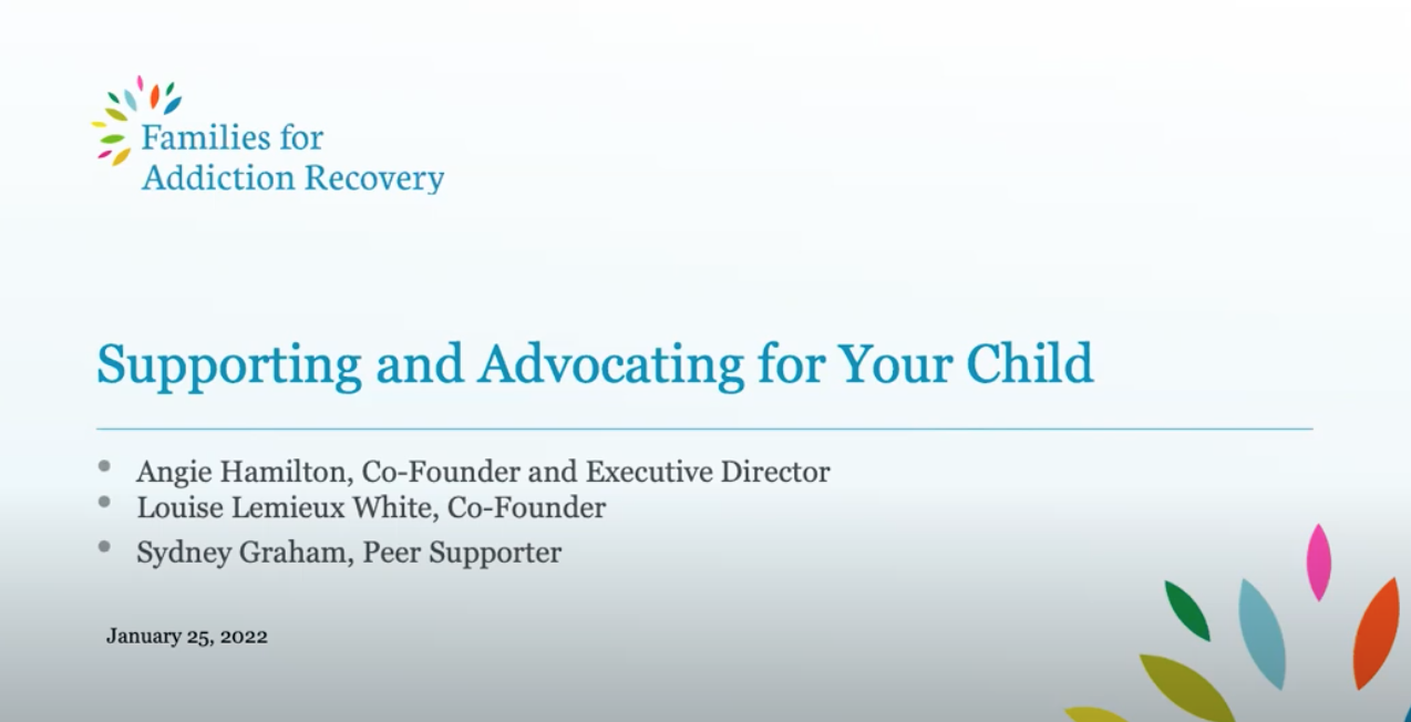 FAR Presents: Supporting and Advocating for your Child